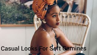 Casual Looks For Soft Gamine Kibbe For Black Women [upl. by Harrison]