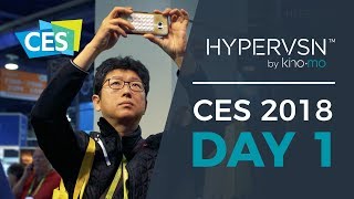 HYPERVSN at CES 2018  Day 1 [upl. by Eseyt]