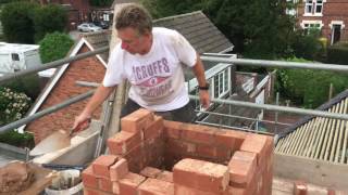 How to rebuild a chimney part 1 [upl. by Trilby748]