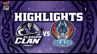 HIGHLIGHTS 160224  Glasgow Clan 4 Coventry Blaze 2 [upl. by Lledniw]