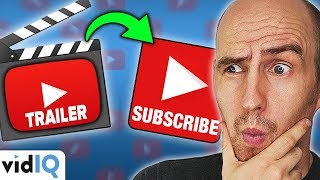 How To Get MORE Subscribers with the BEST Channel Trailer 🎬🚀📈 [upl. by Nahor87]