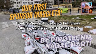 Our First Sponsor Mascletà from 2021 with Pirotecnia NadalMartí Will you sponsormascletà 2025 [upl. by Ietta394]