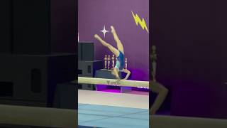 Beautiful Gymnast From Vladimir City  Balance Beam [upl. by Aloibaf]