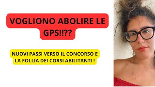 gps60cfu ABOLIZIONE GPS NUOVI CONCORSI E NOVITÀ 60 CFU TI SPIEGO TUTTO [upl. by Akcemat576]