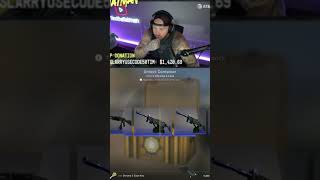 TimTheTatman Pulls FactoryNew Tiger Tooth  Flip Knife in CSGO shorts csgo [upl. by Bigler]