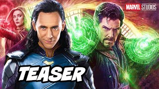 Doctor Strange 2 Loki Crossover and Marvel Phase 4 Teaser Trailer Breakdown [upl. by Rissa]