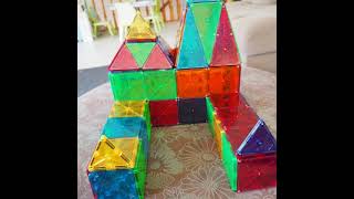 MAGNATILES 100Piece Set Review – Original Magnetic Building Blocks for Kids [upl. by Zanas]