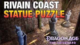 Dragon Age The Veilguard Rivain Statue Puzzle Walkthrough [upl. by Enihpled478]