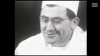 Recette culinaire  la sole normande 1963 [upl. by Standice]