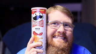 Pringles Pizza Flavor I Never Tried Them [upl. by Aihsit]