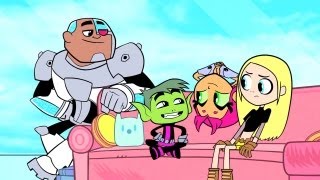 DC Nation  Teen Titans Go  quotTerraizedquot clip [upl. by Siocnarf]