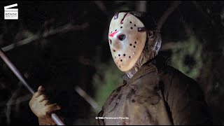 Friday the 13th Part VI Jason Lives Impaling two camp counselors HD CLIP [upl. by Vyner128]