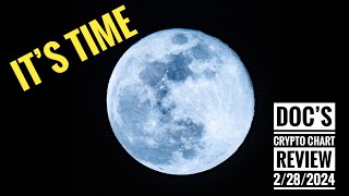 Full Moon Sighted Crypto Charts with Doc Live at ReadySetCryto ONE 2282024 [upl. by Enoch]