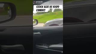 Stock scat vs 10spd Camaro [upl. by Karel]