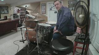 RAMBLE ON  DRUM BEAT BREAKDOWN [upl. by Grote]