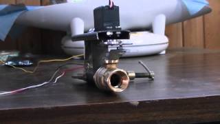 Wood Gas FuelAir Mixer Controlled By An Arduino Uno [upl. by Coshow210]