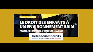 Rapport annuel sur les droits de lenfant 2024  Défenseurs des Droits [upl. by Anahcar]