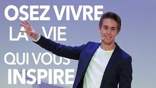 quotOsez vivre la vie qui vous inspirequot Conférence avec David Laroche [upl. by Onifled34]