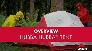 MSR Hubba Hubba™ NX Tent Overview [upl. by Babs81]