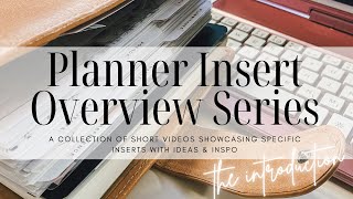 Introduction To My New Series Planner Insert Overview Series  A Collection Of Short Videos  PWB [upl. by Diao620]