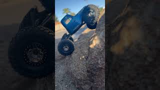 Traxxas trx4 lcg stair step rock climb traxxas stairs climb rock rccrawler trx4 [upl. by Irdua]