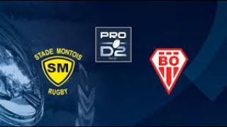 Mont De Marsan  Biarritz PROD2 10e Journée Saison 202425 [upl. by Auston]