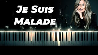 Lara Fabian  Je Suis Malade  piano karaoke instrumental cover [upl. by Naval466]