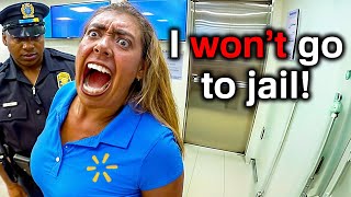 When Entitled Walmart People Get Caught Red Handed [upl. by Uphemia]