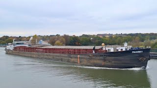 De POLESTAR 2 uit POLEN vaart over de KANAALBRUG in MINDEN [upl. by Keefe62]