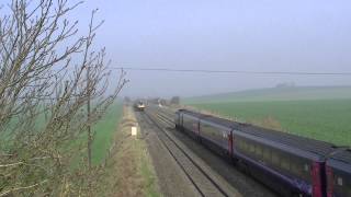 Great Western Mainline Near Cholsey 24032012 [upl. by Martynne]