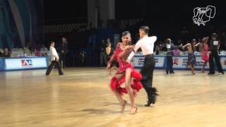 SemiFinal Cha Cha Cha  World Junior II LAT  DanceSport Total [upl. by Devitt446]