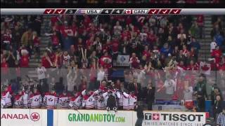 2010 IIHF World Juniors Hockey  Canada vs USA Shootout [upl. by Azilanna6]