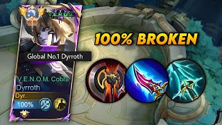 UPDATE DYRROTH NEW BEST BUILD 2024 100 BROKEN🔥 [upl. by Nahsad]