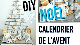 DIY Noël  Calendrier de lAvent Facile français [upl. by Pliner]