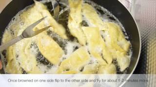 How To Make Angel Wings Faworki Pastry [upl. by Broeder495]