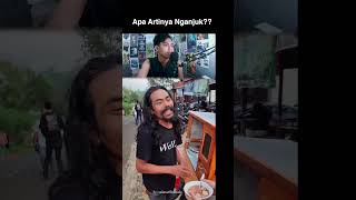 ARTINYA NGANJUK⁉️ reaction shorts funny [upl. by Ahsertal]