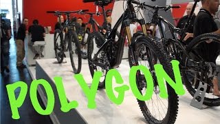 New POLYGON Bikes 2015 Collosus DHX  Eurobike 2014 [upl. by Letsou]