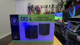 Mackie CR3X Creative Reference Monitors Unboxing And Review [upl. by Darken274]