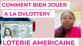 Tuto Complet Sur Comment Jouer à la Loterie AméricaineDvLottery 2021 [upl. by Adnara]