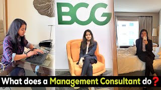 What does a management consultant do  ExBCG Associate TheBostonConsultingGroup [upl. by Root]