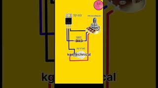 Dc 12v Light Dimmer Circuit diagram shorts [upl. by Roybn]