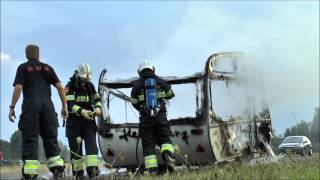 Caravanbrand Paviljoenlaan naast Drie Merenweg N205 Hoofddorp Video KjH4mobile [upl. by Mazlack]