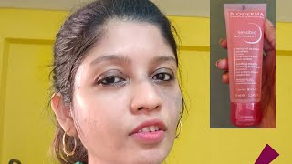 Biodermas Sensibio Gel Moussant  Product Review bioderma skincare productreview minalmetkari [upl. by Eugaet]