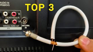 TOP 3 DIY Antennas for Watching Digital Channels Around the World [upl. by Alejandro]