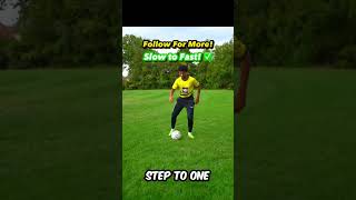 HOW TO DO THE DOKU FEINT football doku skills technique [upl. by Nedap591]