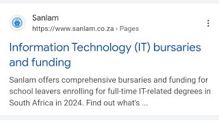 Bursaries for SA Matriculants and how to apply for sanlam bursary [upl. by Trista]