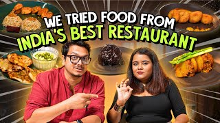 We Tried Food from Indias Best Restaurant  Ok Tested [upl. by Relyhs2]