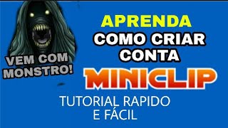 COMO CRIAR CONTA MINICLIP  8 BALL POOL MARCÃO MONSTRO [upl. by Rihat]