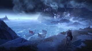 The Witcher 3 Wild Hunt OST The Fields of Ard Skellig Midnight Extended [upl. by Libb]