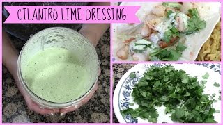 Cilantro Lime Dressing [upl. by Macilroy576]